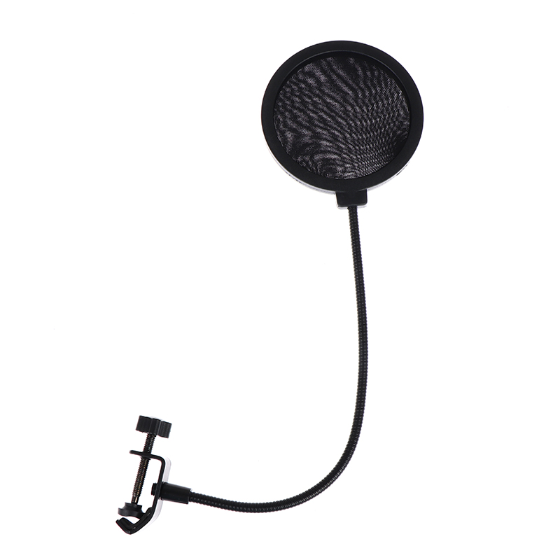 Recording Pop Filter - 1Pcs Microphone Pop Filte Double Layer