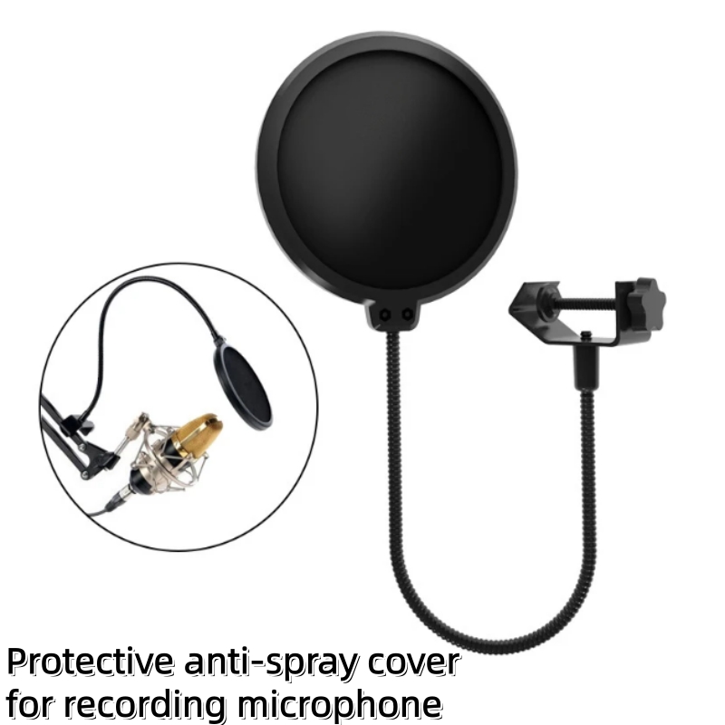 Recording Pop Filter - MF6 Mic Accessories Metal PoP Double