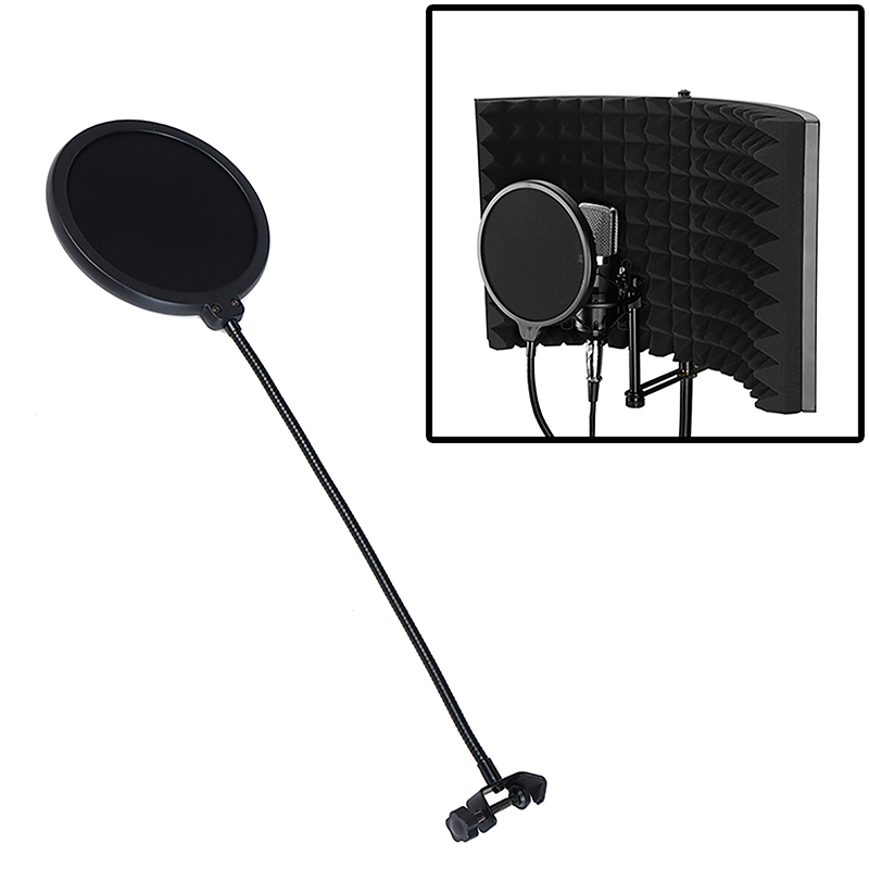 Recording Pop Filter - Mic Shield For Speaking Recording Accessories