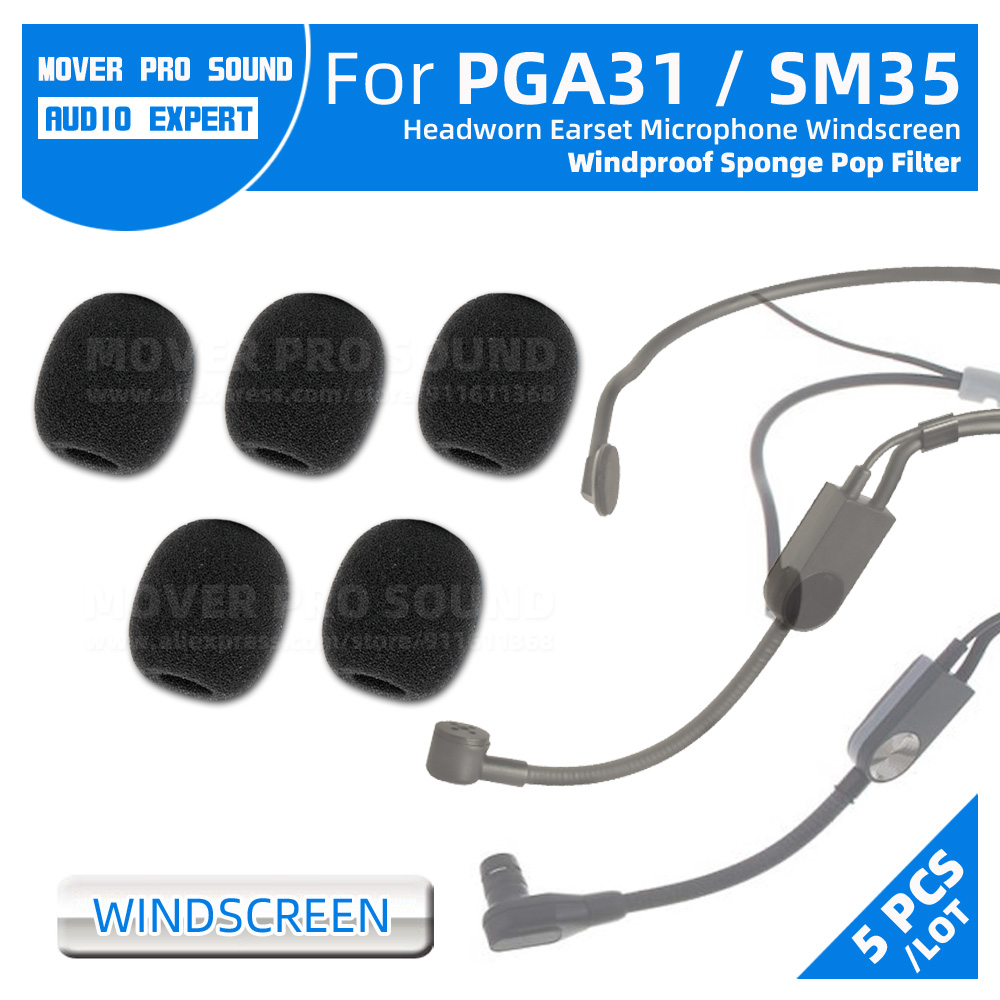 Recording Pop Filter - Compatible With Shure PGA31 SM35 PGA