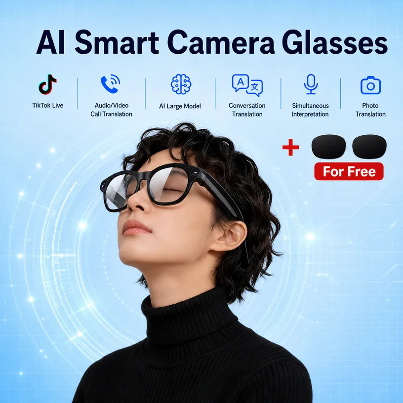 AI Smart Shooting Glasses, Sup - Audio Music Free Online recension och pris