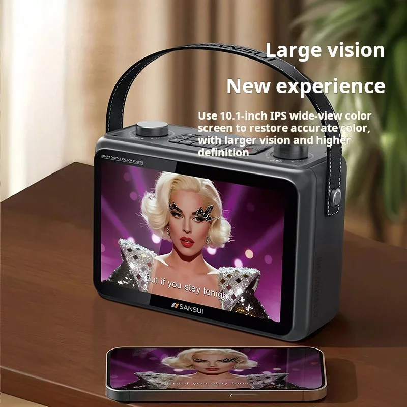 SANSUI K115 LED Screen 10.1-in - Audio Music To Lyrics recension och pris