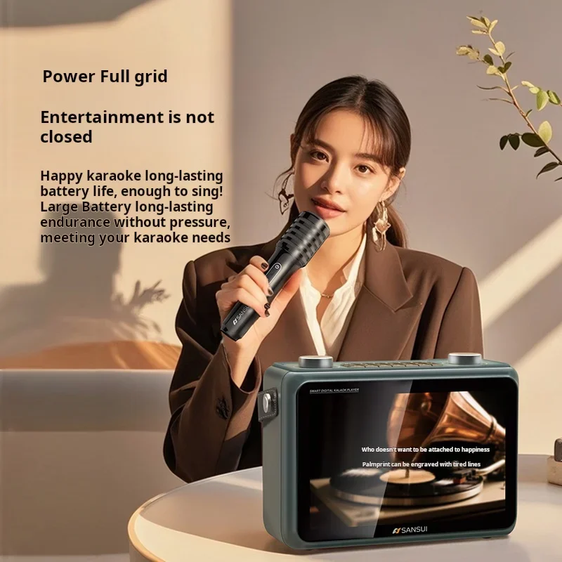 SANSUI K115 LED Screen 10.1-in - Audio Music To Lyrics recension och pris