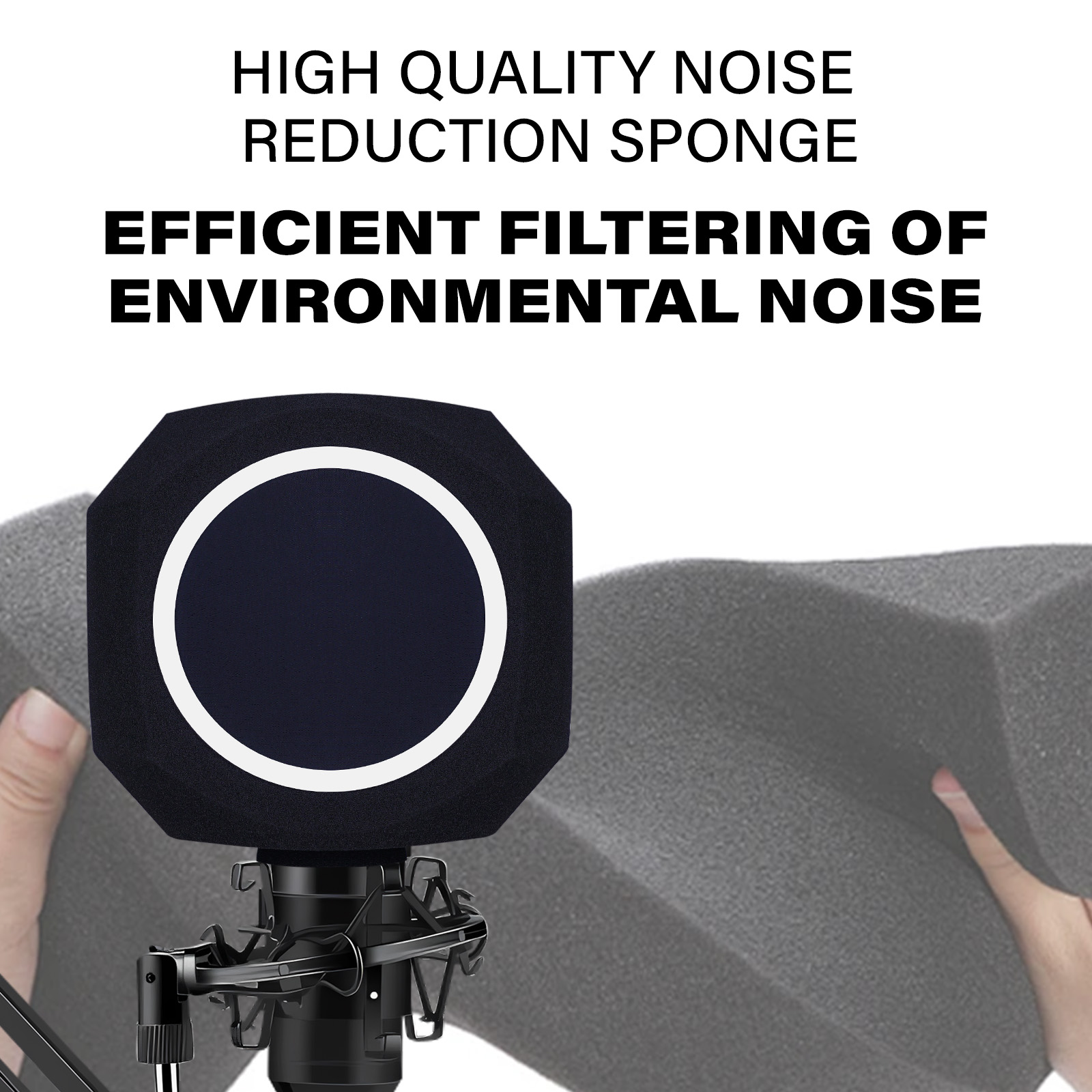 Microphone Windscreen Pop Filt - Recording Pop Filter recension och pris