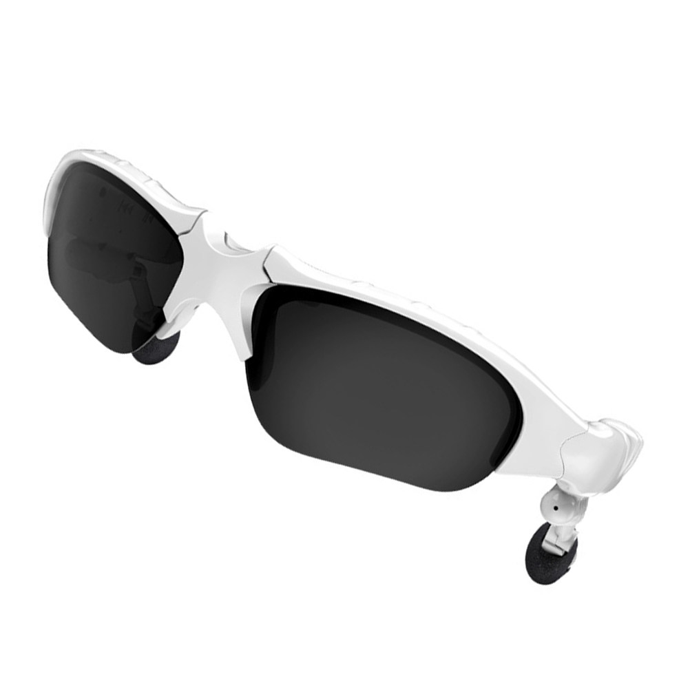White Wireless Sunglasses Head - Audio Music Technology recension och pris