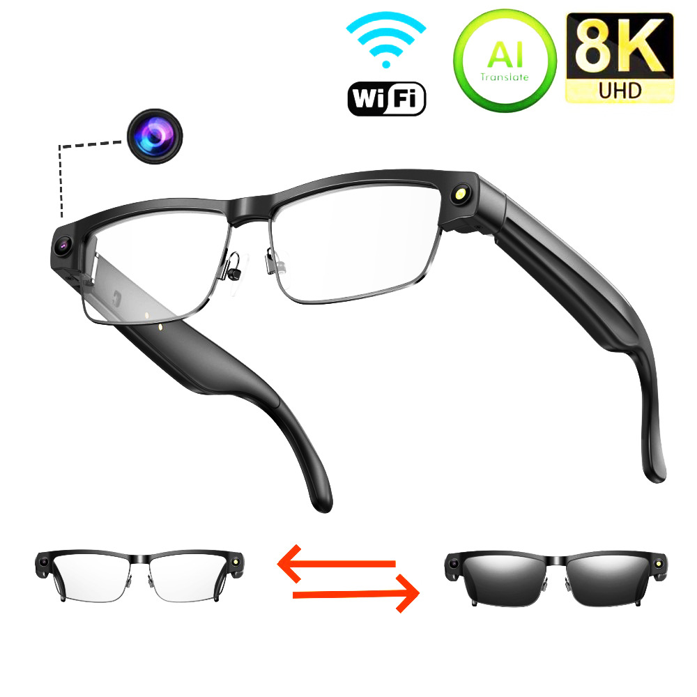 L802 Smart Glasses 8 Million P - Audio Music To Video Ai Free recension och pris