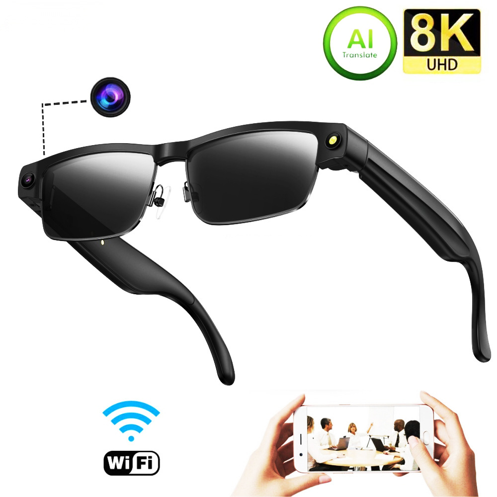 L802 Smart Glasses 8 Million P - Audio Music To Video Ai Free recension och pris