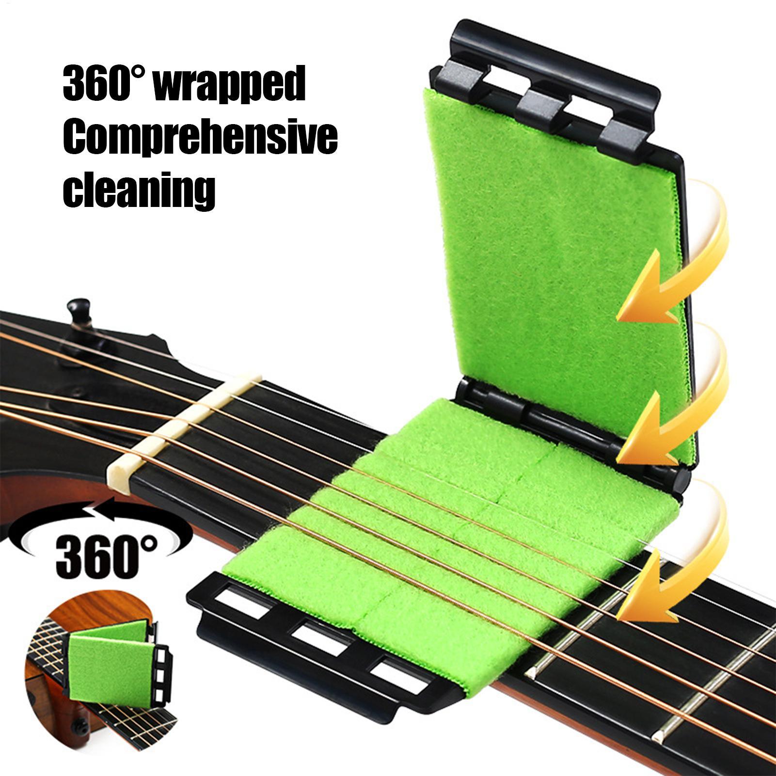 Guitar String Cleaner Cloth Gu - Audio Music Cleaner recension och pris