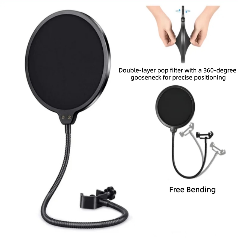 MF6 Mic Accessories Metal PoP  - Recording Pop Filter recension och pris