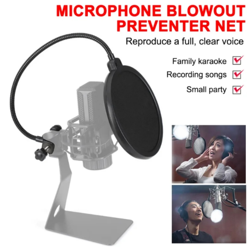 MF6 Mic Accessories Metal PoP  - Recording Pop Filter recension och pris
