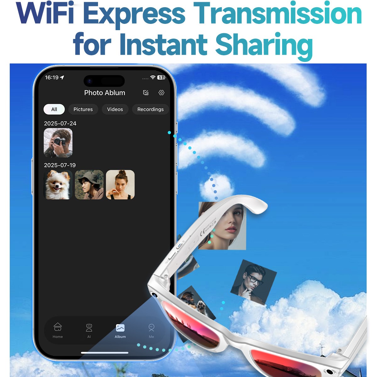 Trending Smart Sunglasses With - Audio Music To Video Ai Free recension och pris