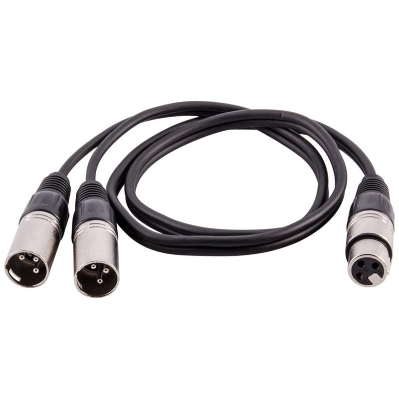 XLR Splitter Cable 3 Pin Femal - Audio Music Splitter recension och pris