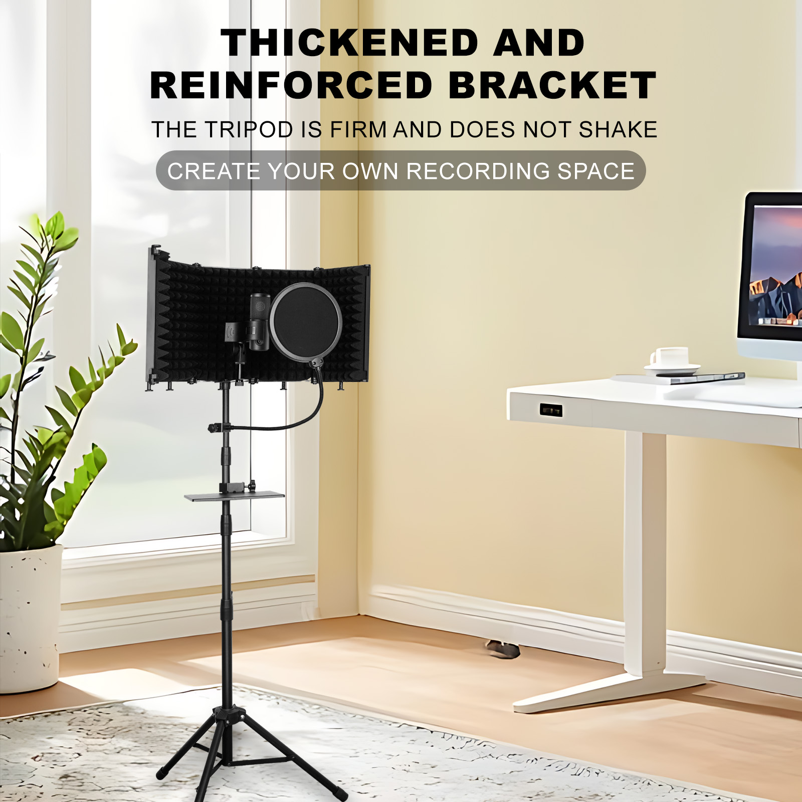 Studio Microphone Isolation Bo - Recording Pop Filter recension och pris