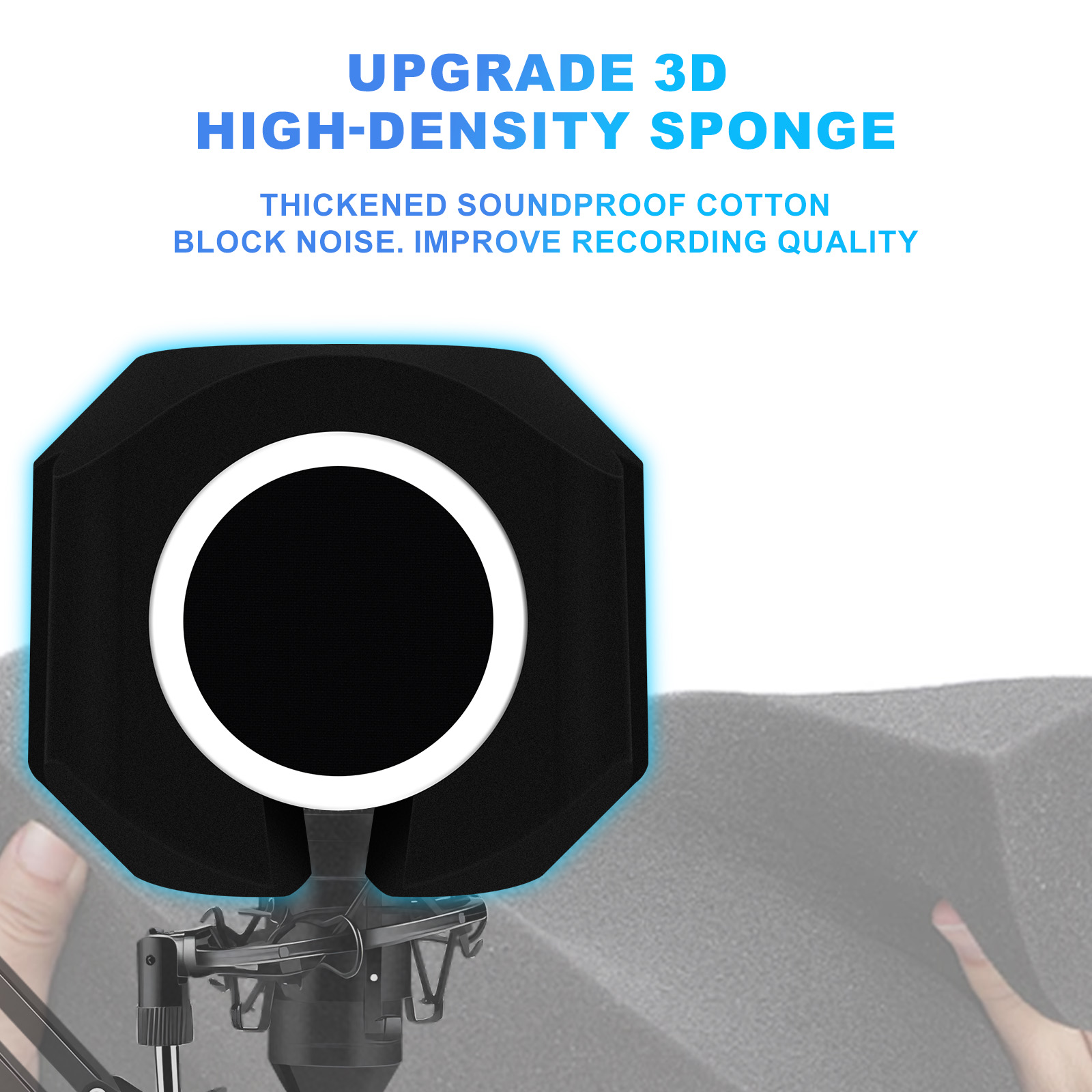 Microphone Wind Shield Pop Fil - Recording Pop Filter recension och pris