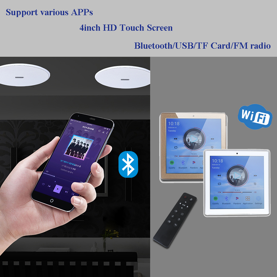 Android WiFi Bluetooth In Wall - Audio Music Free Online recension och pris