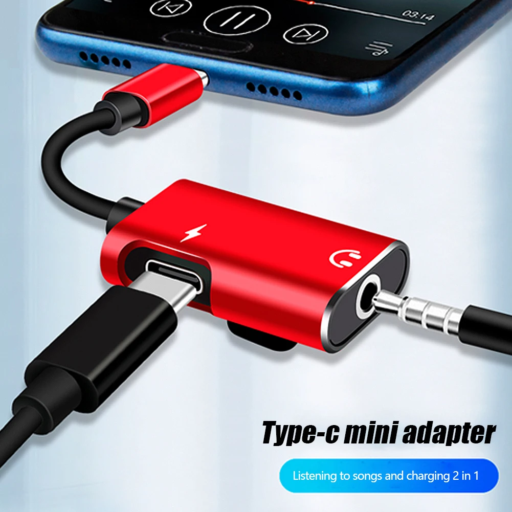 2-in-1 USB-C to 3.5mm Jack Ada - Audio Music Splitter recension och pris
