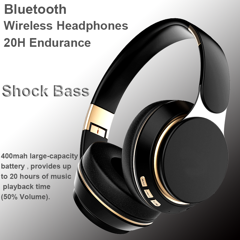 Headphones Bluetooth Wireless  - Audio Music Technology recension och pris