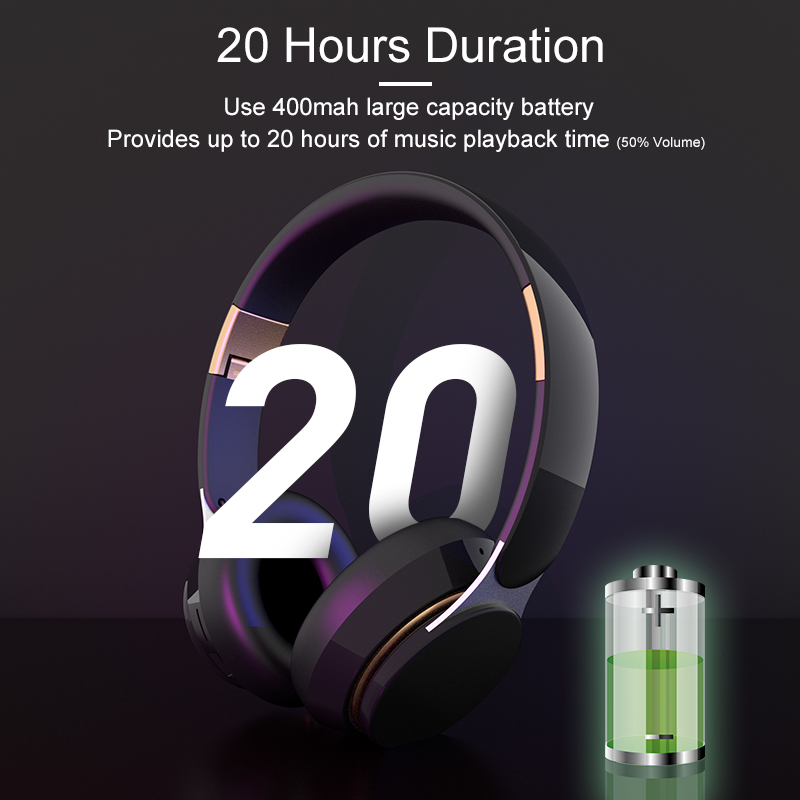 Headphones Bluetooth Wireless  - Audio Music Technology recension och pris