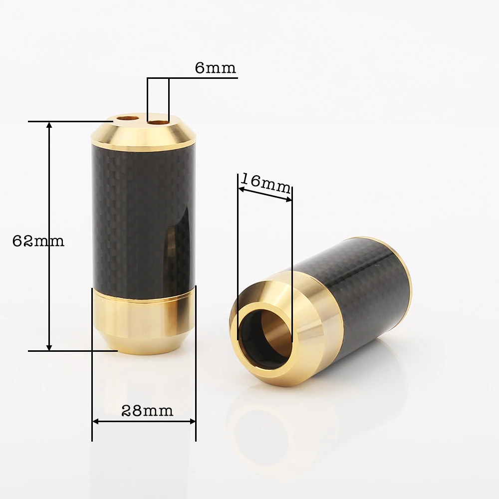 Audiocrast Carbon fiber Gold P - Audio Music Splitter recension och pris