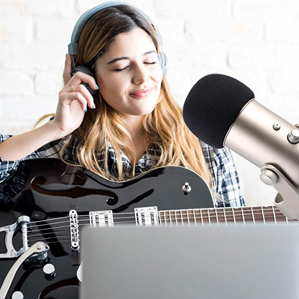 Microphone Sponge Foam Cover,F - Recording Pop Filter recension och pris