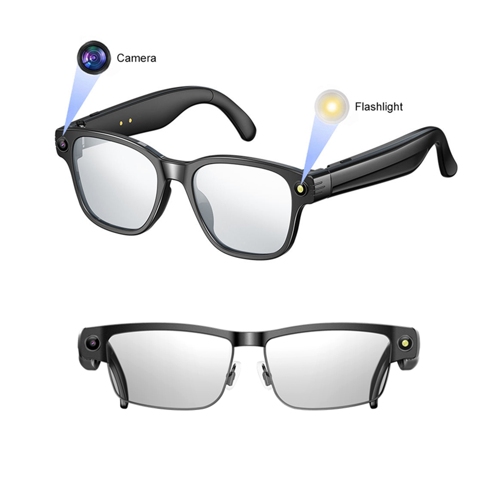 New L801 Smart Glasses 8MP 4K  - Audio Music To Video Ai Free recension och pris