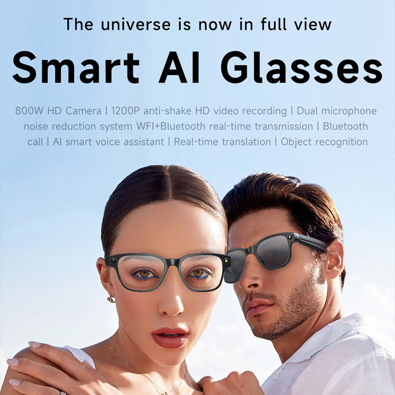 AI Smart Glasses 8 Million Cam - Audio Music To Video Ai Free recension och pris