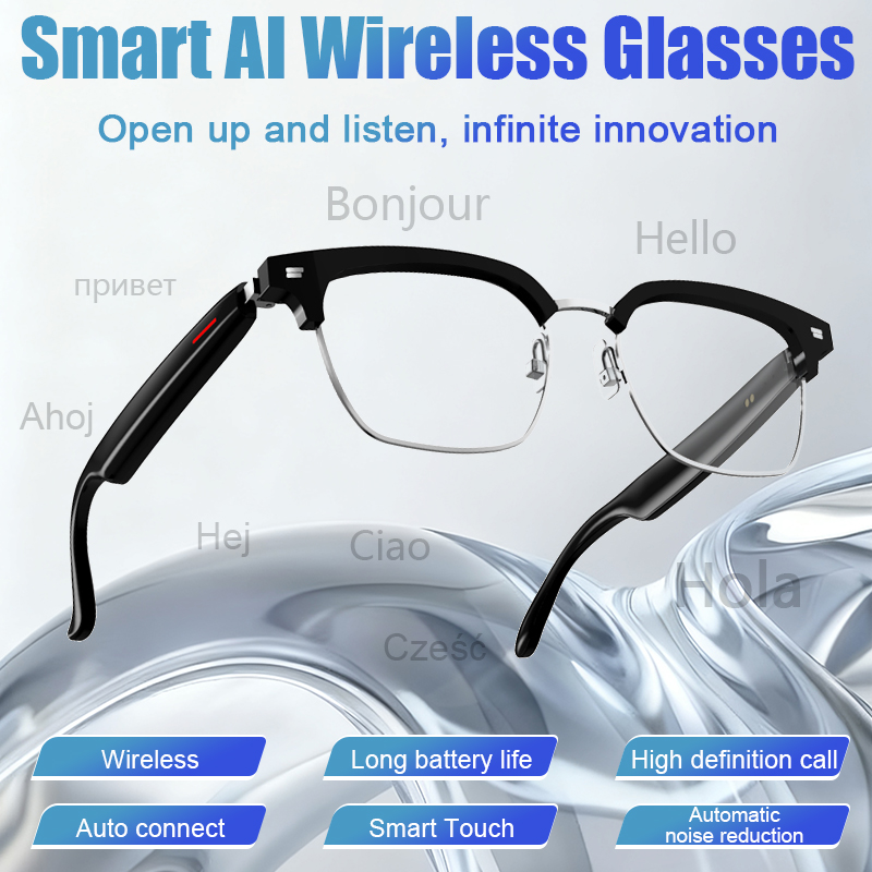 Smart Glasses for Outdoor Beac - Audio Music Technology recension och pris