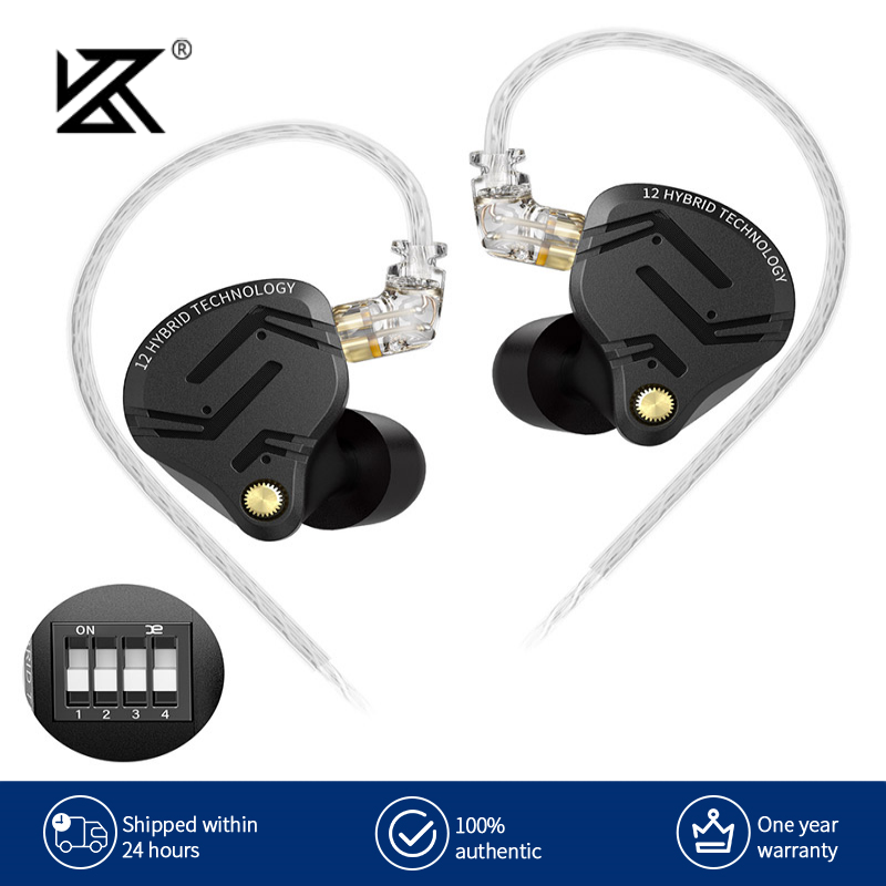 KZ ZS12 PRO X Metal Earphones  - Audio Music Technology recension och pris