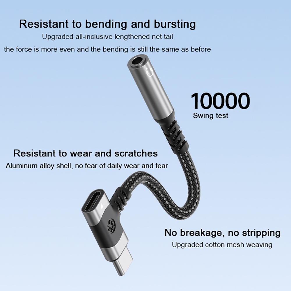 2 in 1 USB C OTG Splitter Adap - Audio Music Splitter recension och pris