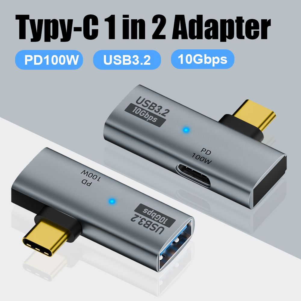 USB C Headphone and Charger Ad - Audio Music Splitter recension och pris