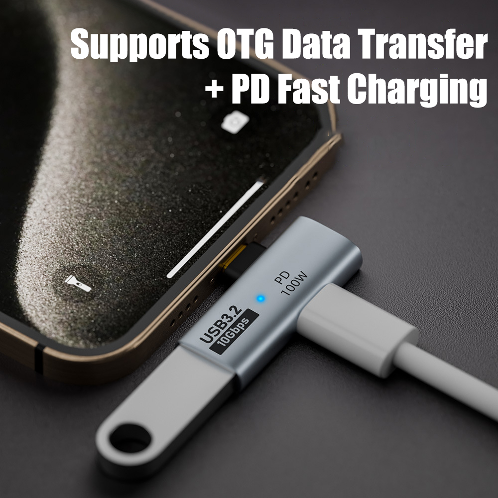 USB C Headphone and Charger Ad - Audio Music Splitter recension och pris