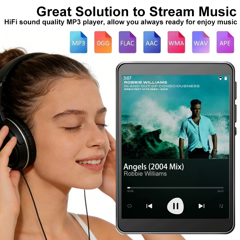 WiFi MP3 Player Andriod 10 Spo - Audio Music Download Free Mp3 recension och pris